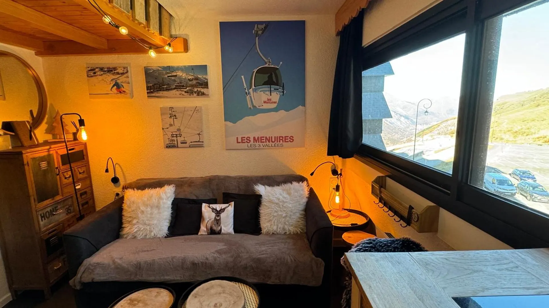 Les Menuires Centre! Chaleureux Studio Sur Les Pistes! Saint-Martin-de-Belleville