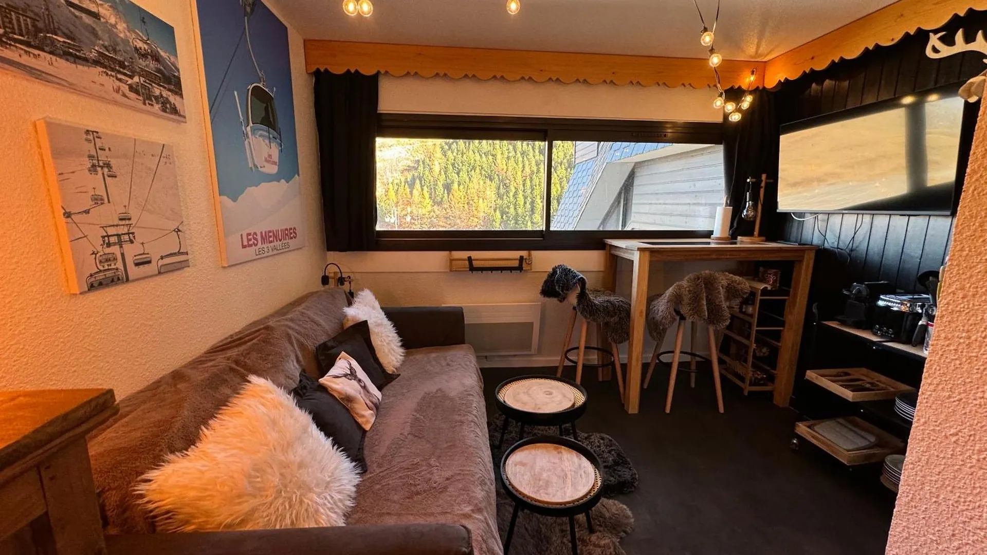 Les Menuires Centre! Chaleureux Studio Sur Les Pistes! Saint-Martin-de-Belleville