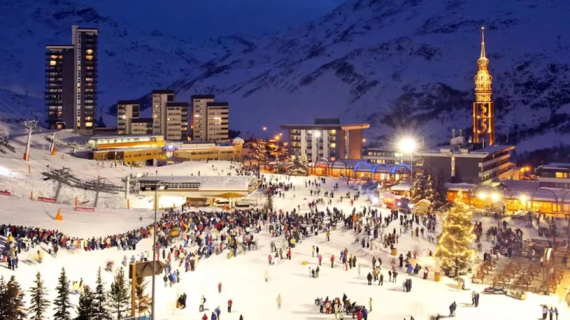 Les Menuires Centre! Chaleureux Studio Sur Les Pistes! サン・マルタン・ド・ベルヴィル